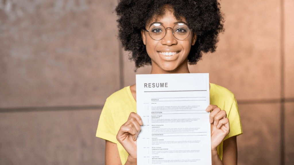 how to write a cv with no experience.